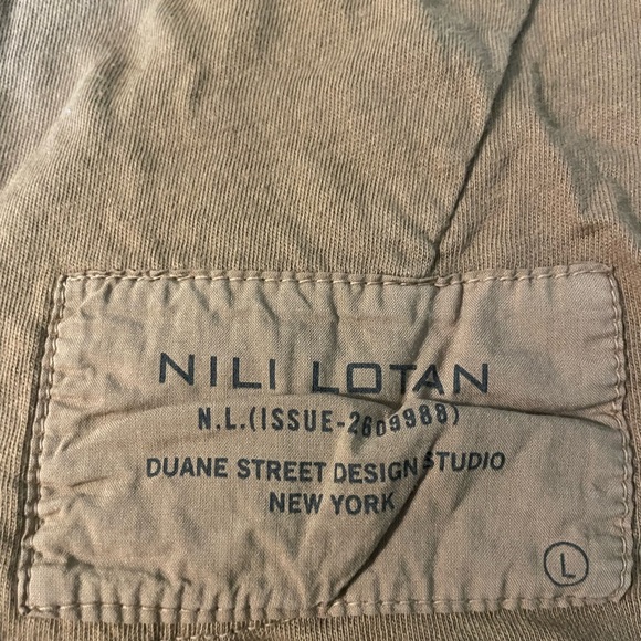 Nili Lotan Nolan sweatpants - Whiskey Leopard Print - Picture 9 of 9